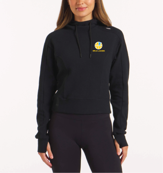 Picture of Women's Textured Hooded Sweatshirt